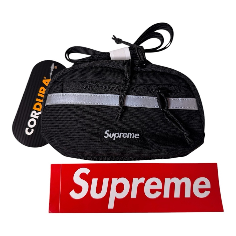 Supreme Cordura Waist Bag - Black: NWT